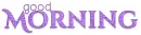 Good Morning, LAVENDER, DESIGNS, TEXT
