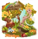 Autumn forest/Marilyn