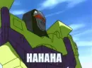robot saying "HAHAHA"