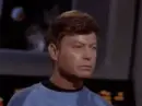 Star Trek captain & doctor shaking their head yes