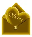 Sonia - heart and envelope letter