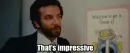 man saying "That's Impressive"