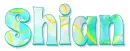 Shian, PASTELS, BUBBLES, NAMES, TEXT