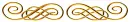 GOLD ELEGANT DIVIDER