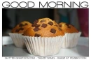 GOOD MORNING, MUFFINS, BREAKFAST, TEXT