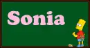 Sonia - bart