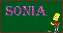 Sonia - bart glitter