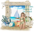 Good Vibes Happen at the Beach - by Robbie