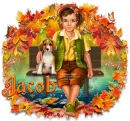Pami Autumn Boy & pup