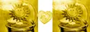 WalkingOnSunshineGlobeGold