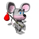 mouse with cheese