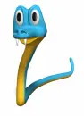 blue snake