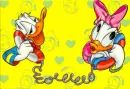 Donald & Daisy talking on phone