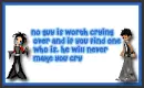 No guy is worth crying over
