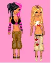 2 girls