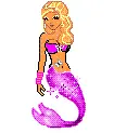 pink mermaid
