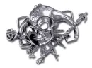 skull jesture
