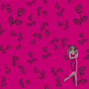 Girl roses