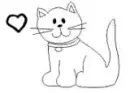 Cat & Heart