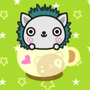 Pandadog hedgehog