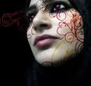 Abstract Hijabi