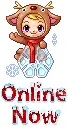 Winter deer snowflake ~ oni