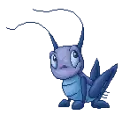blue grasshopper