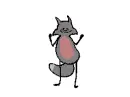 wolf dancing