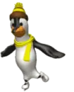 penguin skating