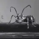 monster ant scaring woman