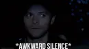 man rolling his eyes *AWKWARD SILENCE*