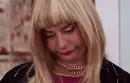 lady making weird funny face