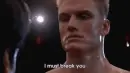man saying "I must break you'