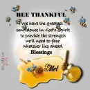 Mel - Bee Thankful - Bees - Honey