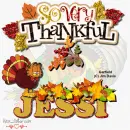 Jessi - So Thankful - Garfield -Leaves