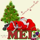 Mel - Santa - Gifts - Stars
