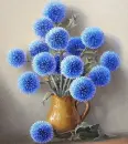 blue flowers