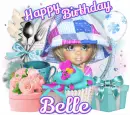 Happy Birthday ~ Belle ~ fg
