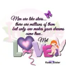 Mel - Men are like stars - only fall in love with one. 