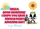 Hello, Good Morning