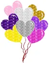 heart shaped balloons