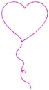 heart shaped balloon