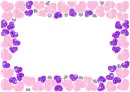 frame of hearts