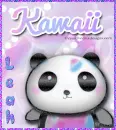 CCD artwork-Kawaii Panda