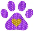 paw prints