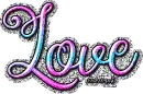 Multi Color Love Glitter