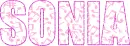 Sonia - musical notes