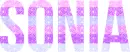 Sonia - glitter