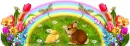 Spring Easter Divider