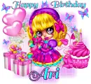 Happy Birthday ~ Ari ~ fg